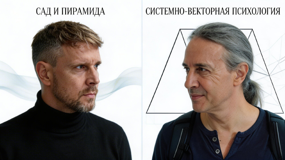 Вячеслав Крюков и Юрий Бурлан. Две концепции — одна идея: люди делятся на 8 типов.
