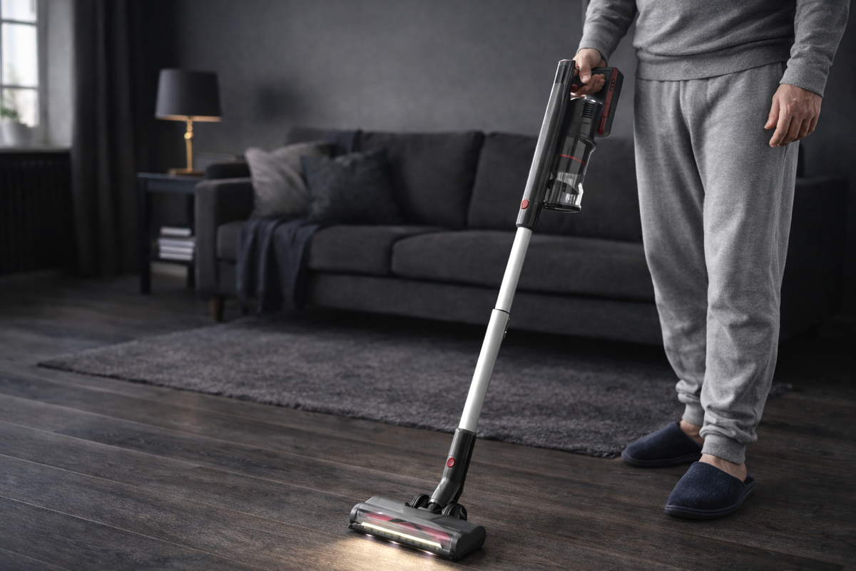 Пылесос беспроводной с контейнером