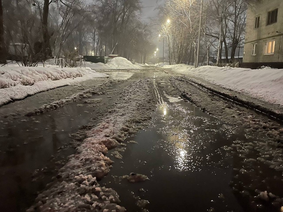    Вслед за активным таянием снега к 8 Марта в регионе вернутся морозы и снег