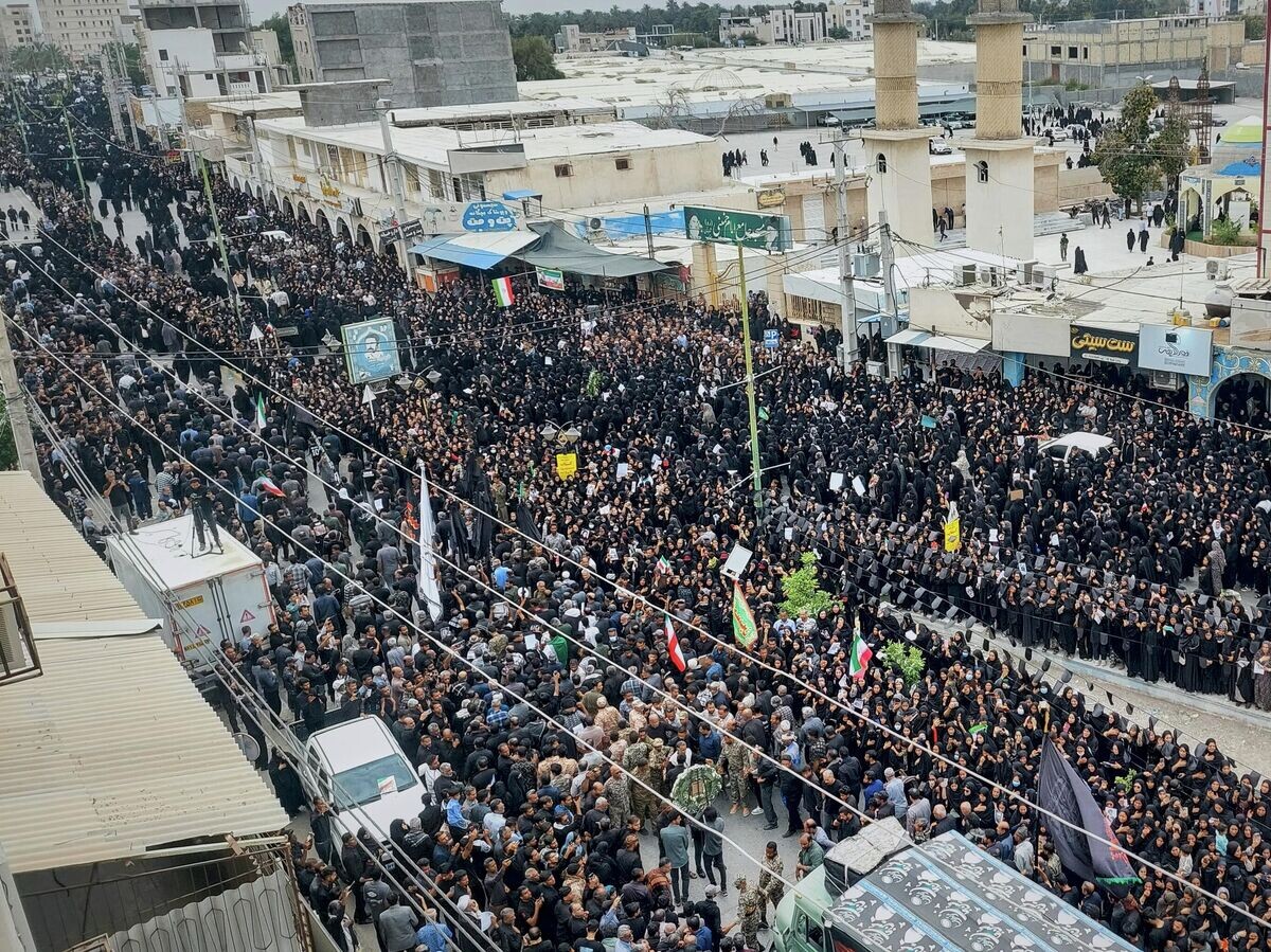    Похороны школьниц, погибших при атаке США и Израиля, в Минабе | © AP Photo / Abbas Zakeri