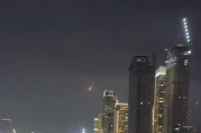    Дубай подвергся атаке Ирана. Фото: Скриншот