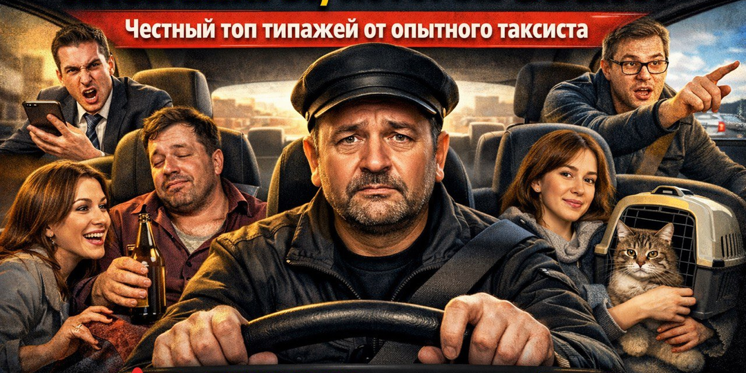 Пассажиры, которые бесят: честный топ типажей от опытного таксиста