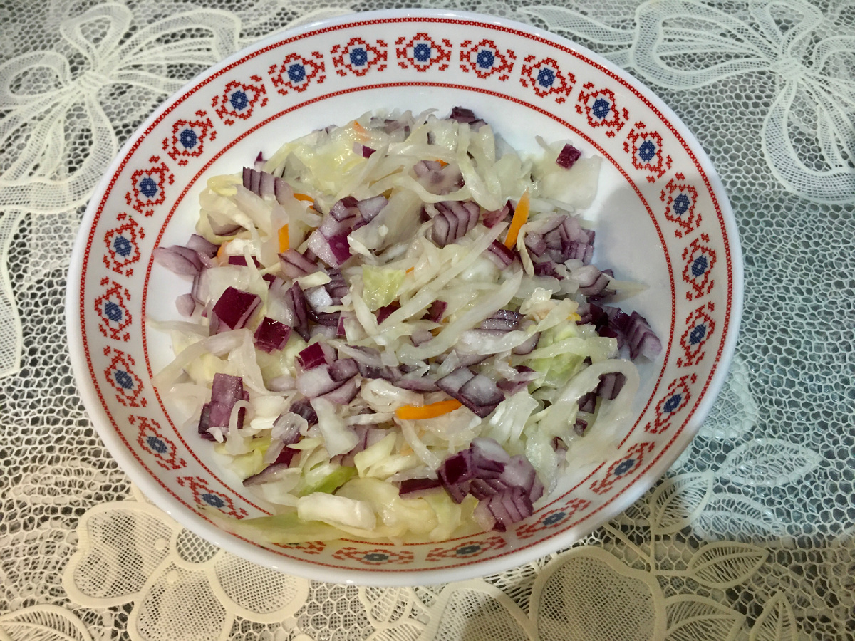 Лук только фиолетовый 💜 дома оказался 