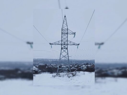    Новая ЛЭП в Красносулинском районе // Фото региональной пресс-службы государственного строительного надзора Ростовской области