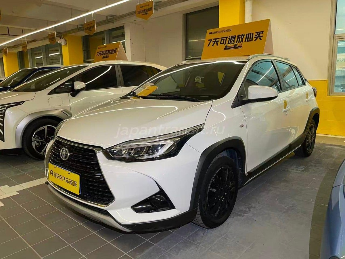 Toyota Yaris L. Источник: скриншот из Телеграмм канала "Япония Транзит"