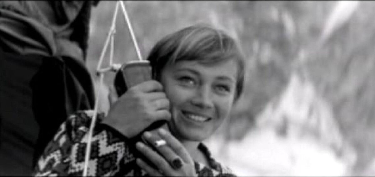 Лариса Лужина (кадр из фильма «Вертикаль»)📷
