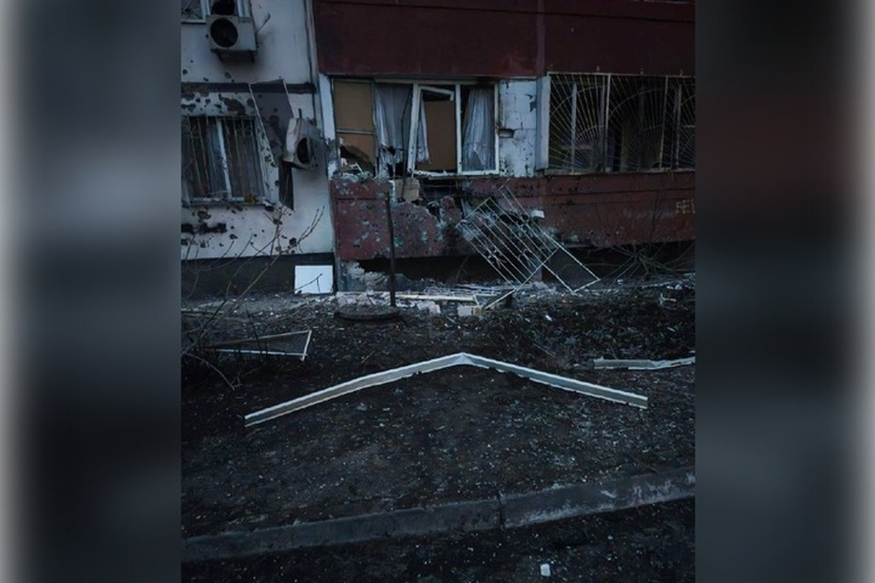    Взрыв проргремел прямо возле многоквартирного дома в Энергодаре. Фото: тг-канал Максима Пухова