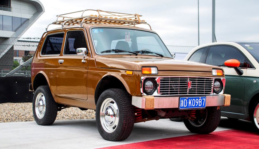 В Китае нашли необычную тюнингованную Ниву — фото