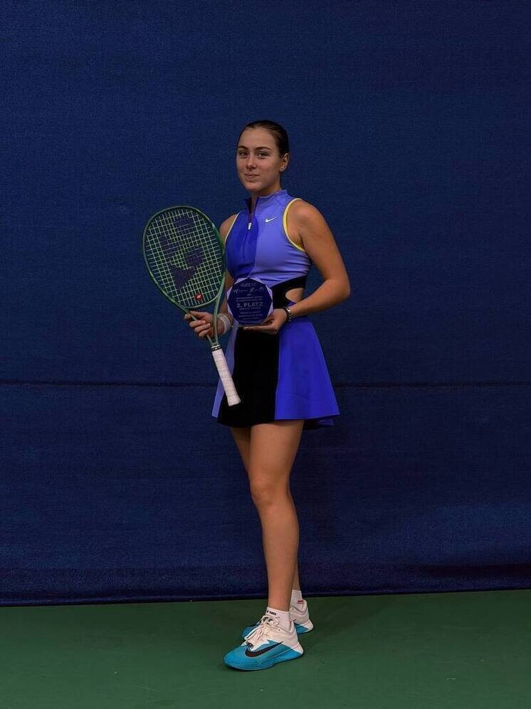     13-я ракетка России до 17 лет Елизавета Налесник / фото: Детская Академия тенниса "Гринвич"