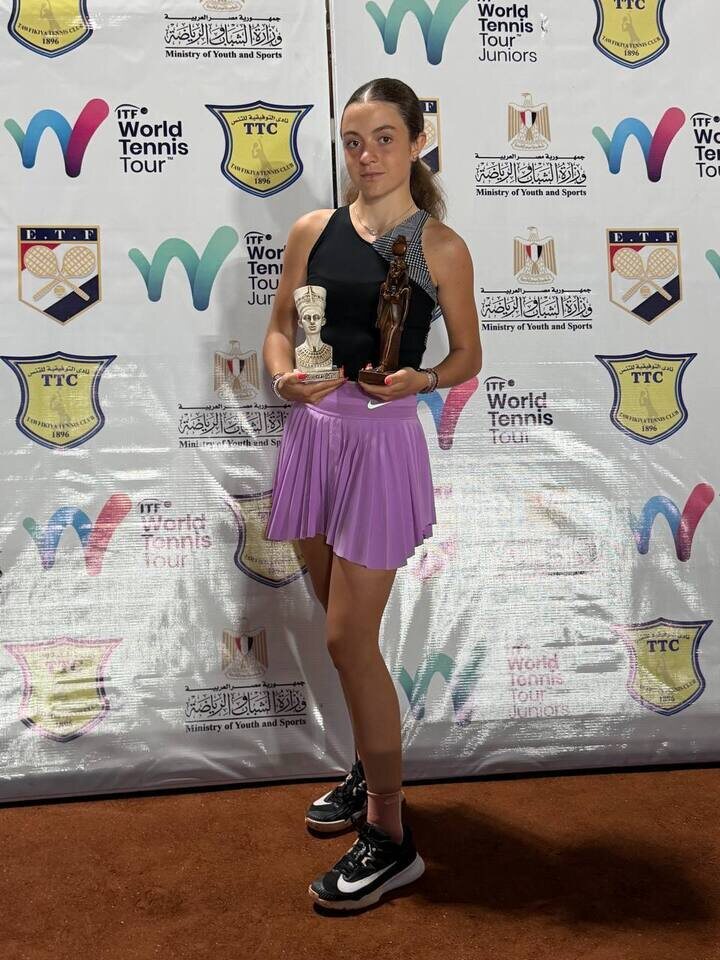     22-я ракетка России до 18 лет Ева Мисько / фото: Детская Академия тенниса "Гринвич"