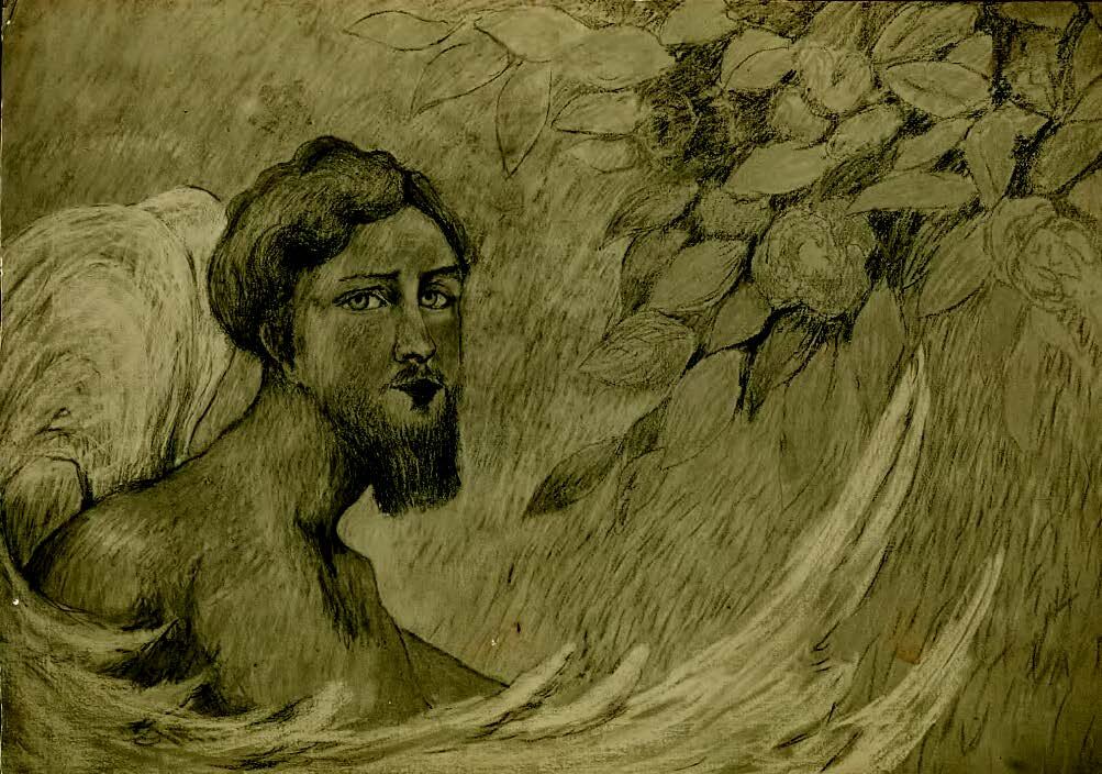 Николай Рябушинский. Автопортрет, 1930-е . Собрание Дома русского зарубежья им. А. Солженицына