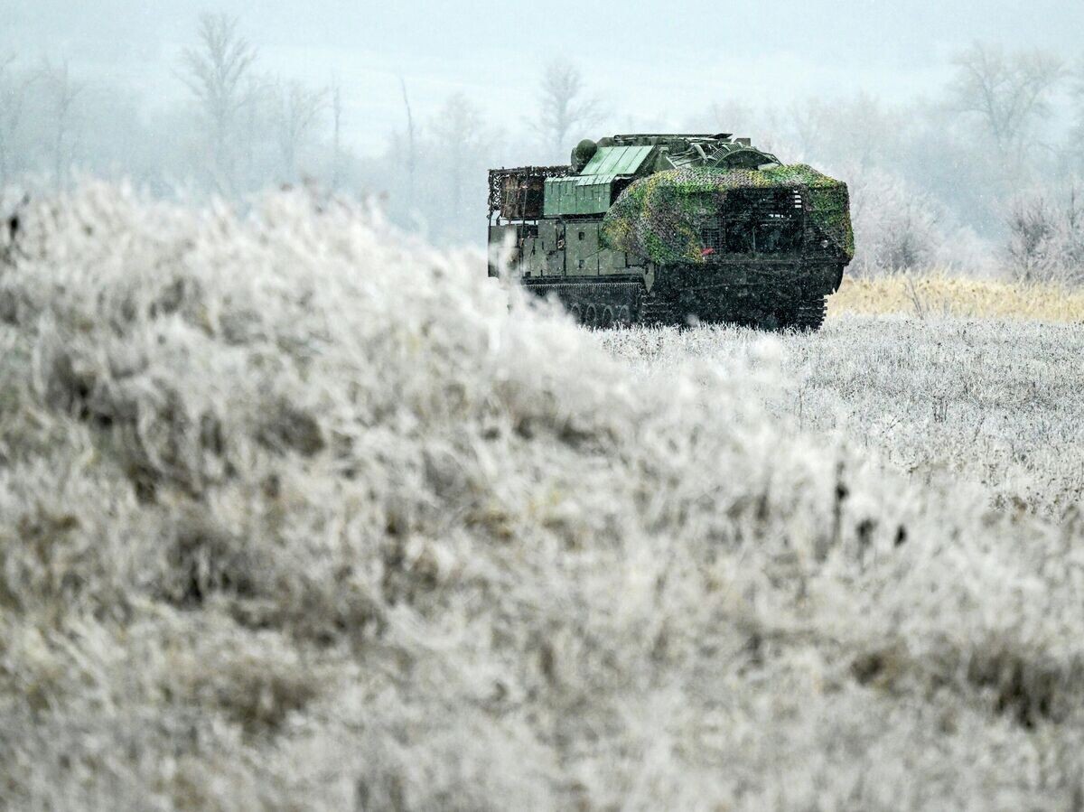    Боевое дежурство расчета ЗРК "Тор" в зоне СВО | © РИА Новости / Евгений Биятов