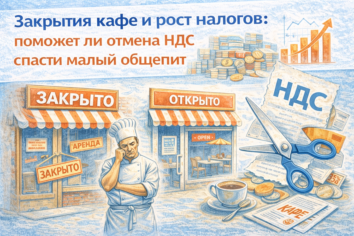Минфин предлагает освободить часть общепита от НДС: временная передышка или новая настройка правил