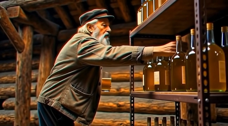 Дед Макар и самогон Золотая капля советской дружбы