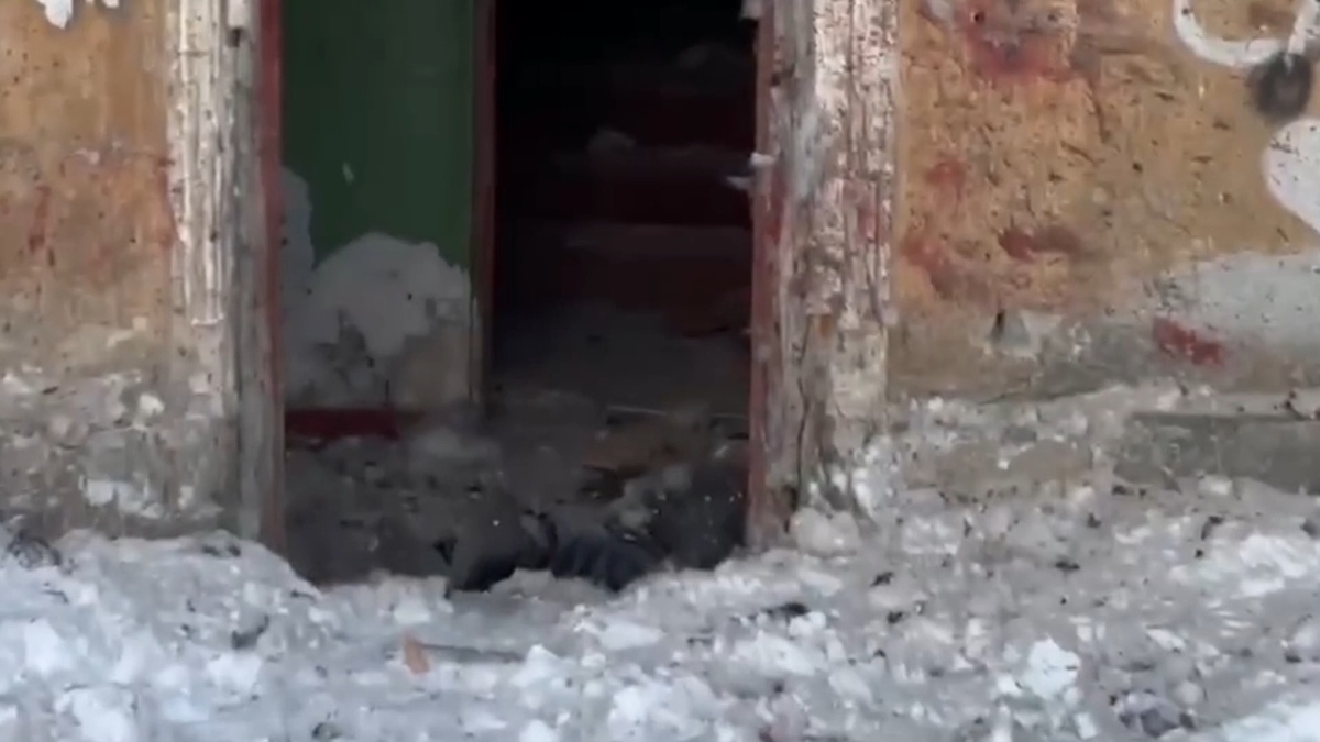    Место подрыва