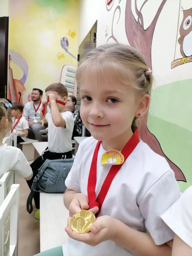 Ксюша с первым местом