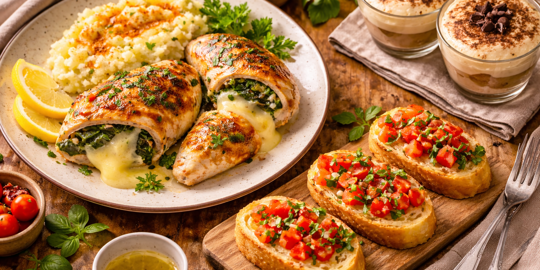 Итальянский вечер для двоих всего за 2000 рублей: готовим необычное меню из простых продуктов