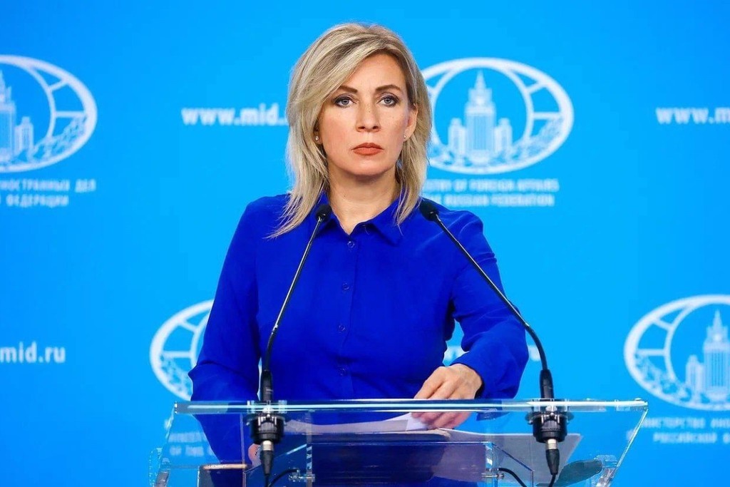    Фото © Telegram / Мария Захарова