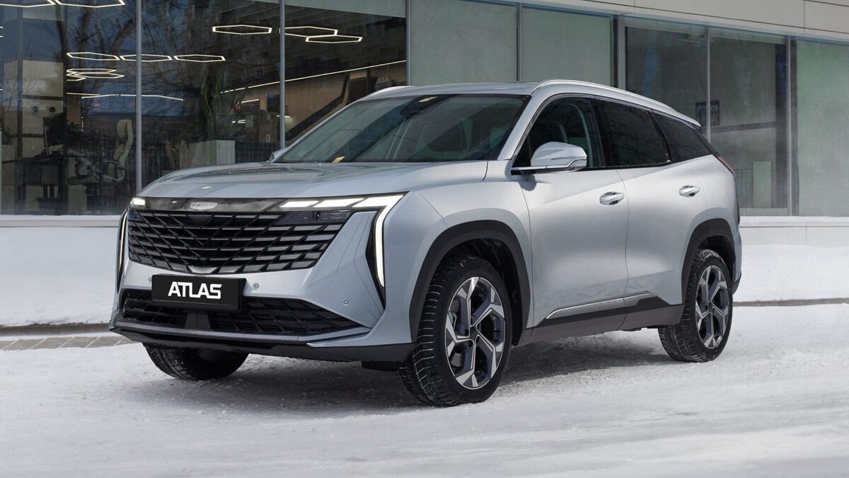    Новый Geely Atlas. Фото Geely