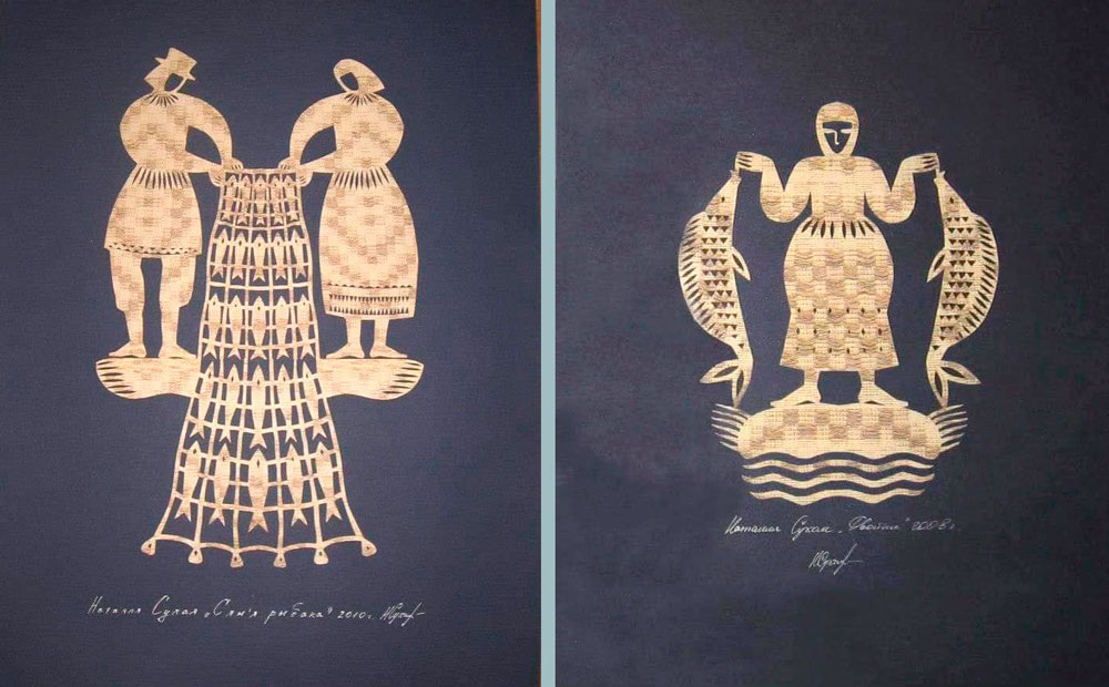    Беларуская выцiнанка, мастацтва выразання з паперы, уключана ў Спіс нематэрыяльнай культурнай спадчыны ЮНЕСКА. На фота - работы Наталлі. Фото: Из личного архива