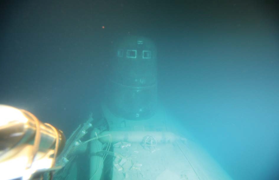 Фото из сети интернет, свободный доступ. / пла "Комсомолец" на дне.