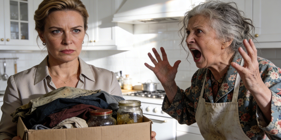 Мать мужа хозяйничала на моей кухне, а вечером я вызвала грузчиков для ее вещей