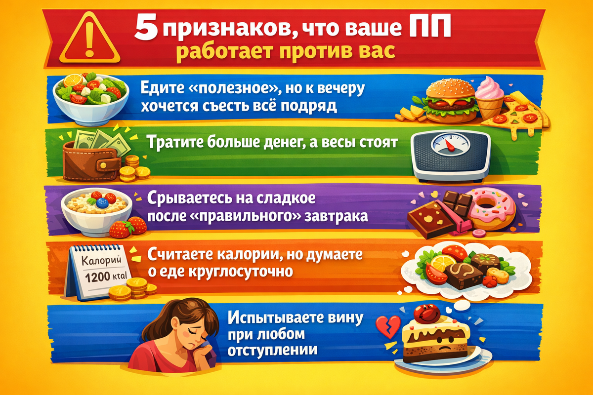 Признаки того, что ваше ПП работает против вас