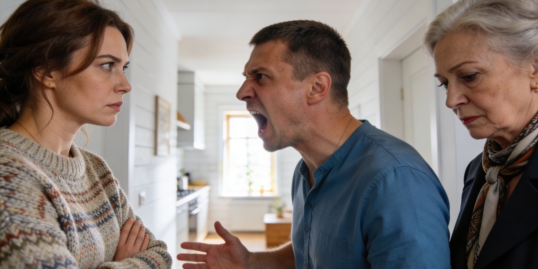 «Мама будет жить с нами», – заявил муж, забыв, чьи родители купили этот дом