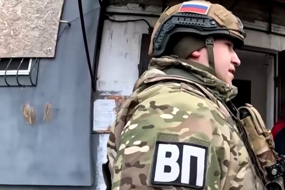    Военная полиция ВС РФ продолжает работу на освобожденных территориях ДНР. Фото: Минобороны России