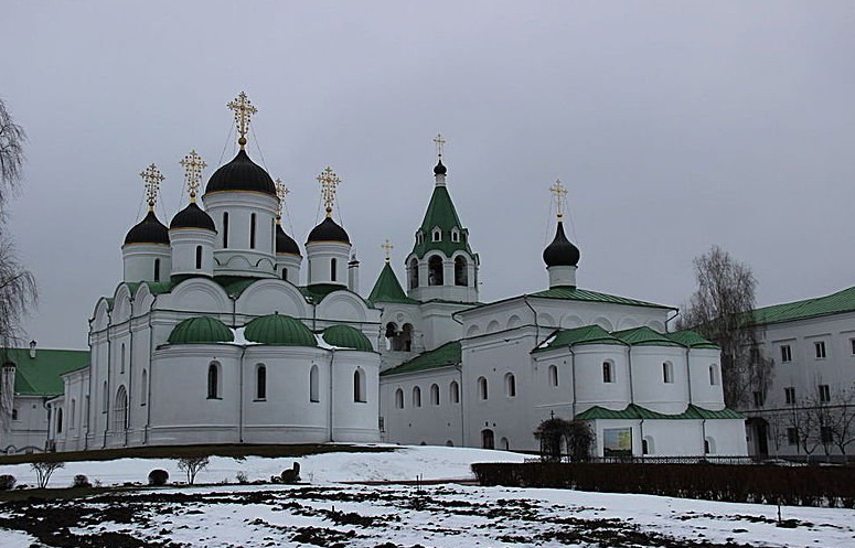 Ансамбль Спасо-Преображенского монастыря в Муроме.