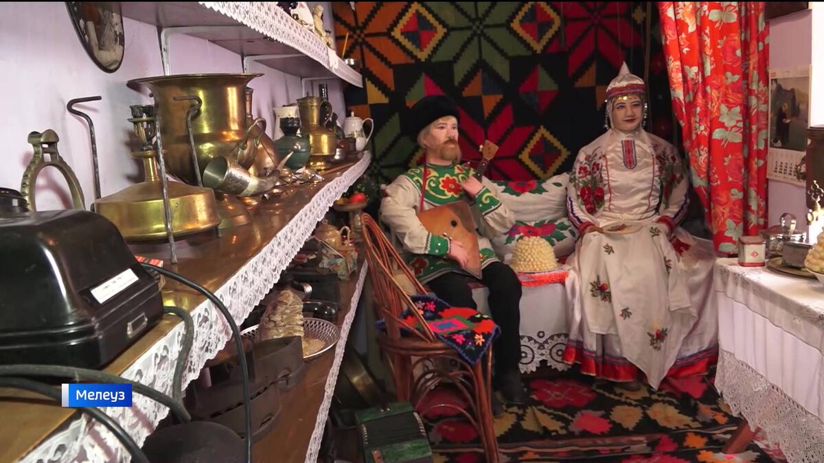   В Башкортостане жительница Мелеуза создала у себя дома музей старинного быта
