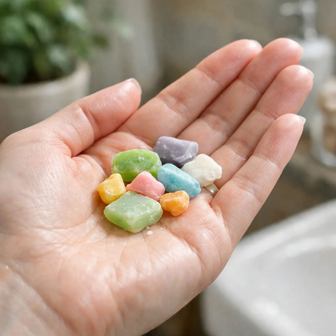 Обмылки в руке