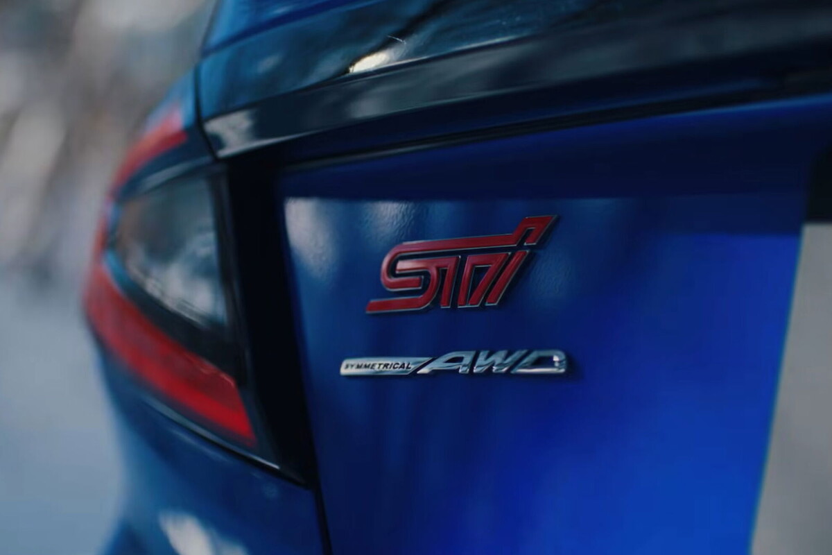 Subaru снова украсила значок STI на механической коробке передач WRX