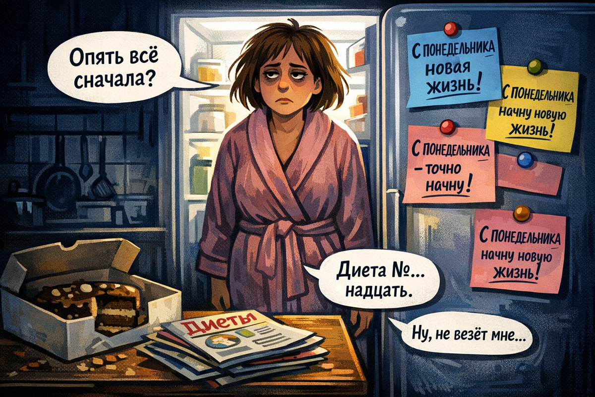 У неё была депрессия средней степени тяжести