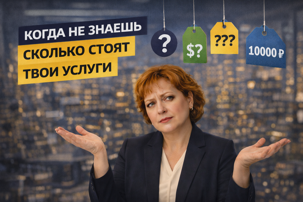 Цена растёт вместе с пониманием своей ценности. Это не быстро. Но это работает.