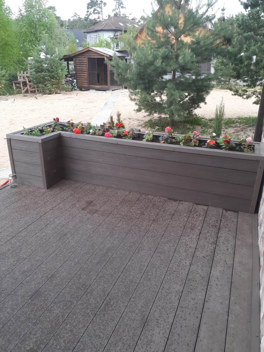 ДПК площадке и цветнику четыре года