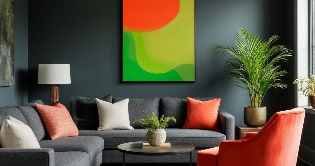 Простая цветовая палитра под настроение: спокойствие, энергия или уют