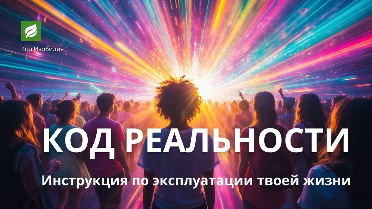 Книга "КОД РЕАЛЬНОСТИ: Инструкция по эксплуатации твоей жизни"