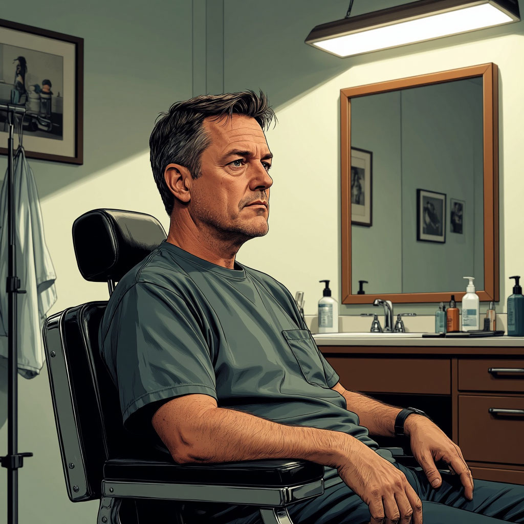 Он пришёл с глазами, в которых утонула целая жизнь: история мужчины, который перестал бояться плакать