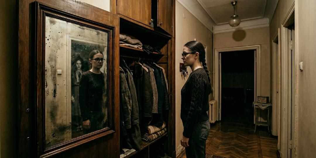 Девушка и представить не могла, что скрывает зеркало в шкафу, в её квартире