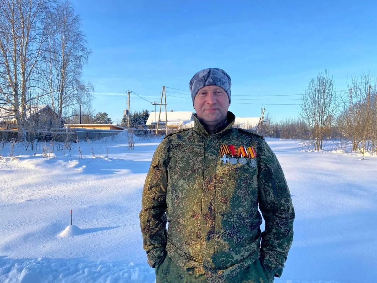   Ветеран СВО Иван Шукалович. Фото: Министерство имущественных и земельных отношений Карелии