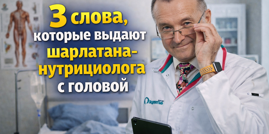 3 слова, которые выдают шарлатана-нутрициолога с головой