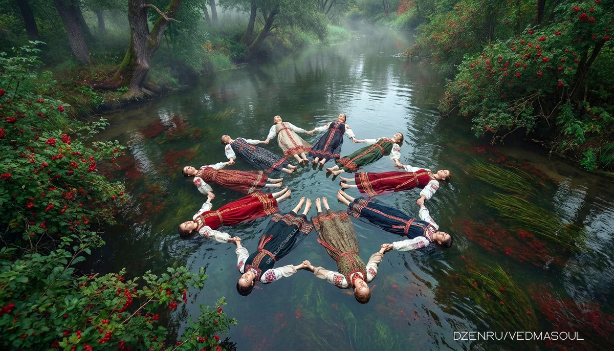 © Авторское изображение @vedmasoul. Cгенерировано ИИ. Порча, крадник, ритуал, чистка