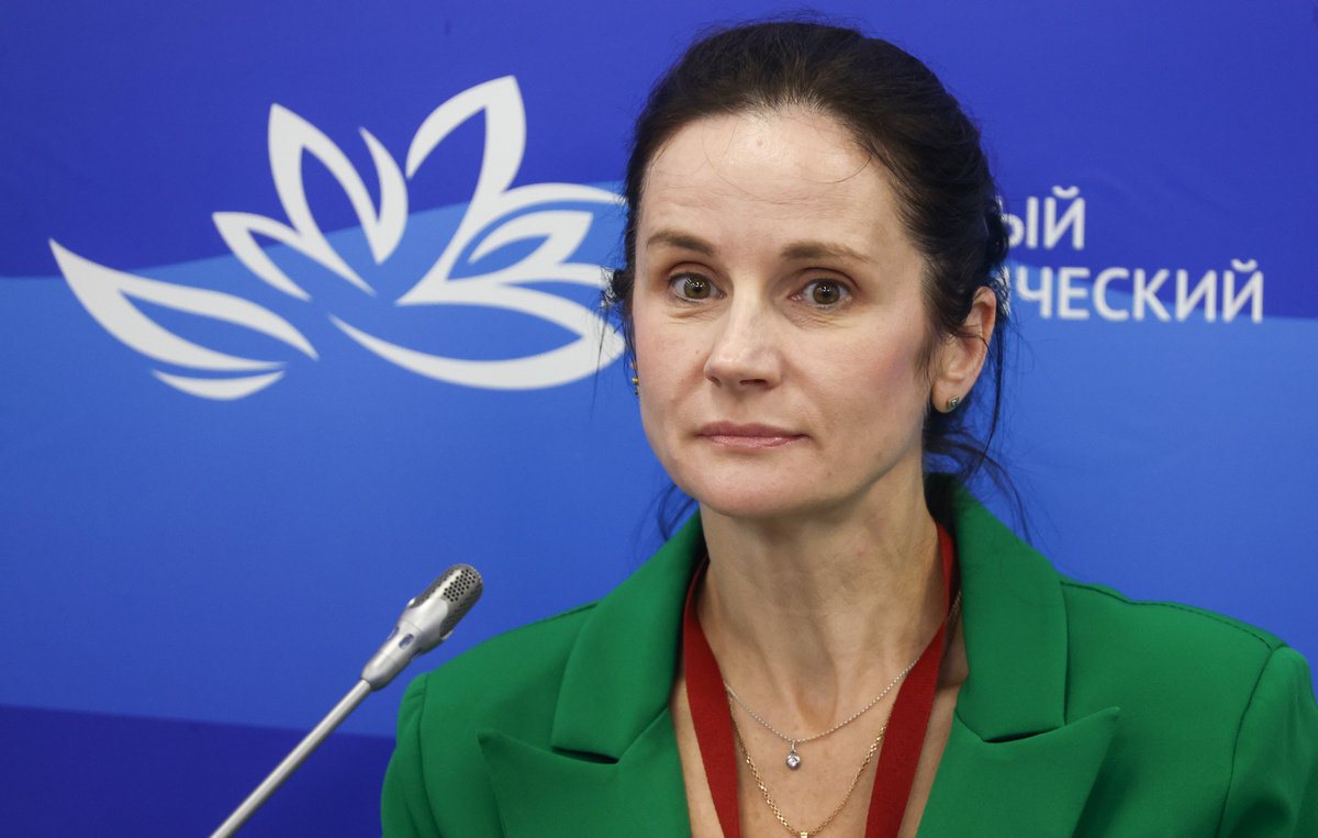    Ректор Забайкальского государственного университета (ЗабГУ) Оксана Мартыненко  Кирилл Кухмарь/ТАСС