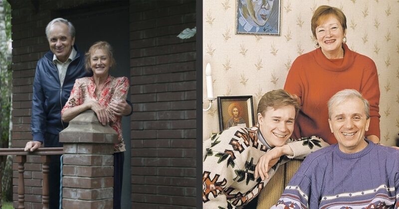    Евгений Стеблов с супругой Татьяной, прожившие вместе почти четыре десятилетия.