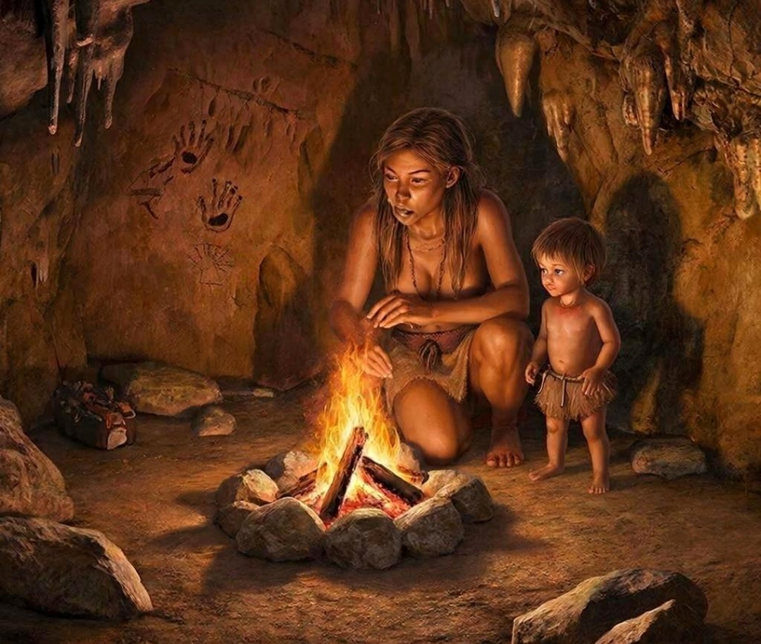 Душа вспомнила жизнь в пещере.