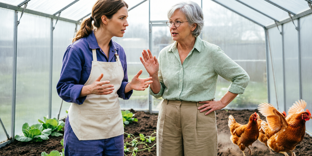 Мать мужа переехала к нам на дачу «доживать век» и привезла с собой 20 кур. Куры живут в моем парнике, а век доживать, кажется, буду я