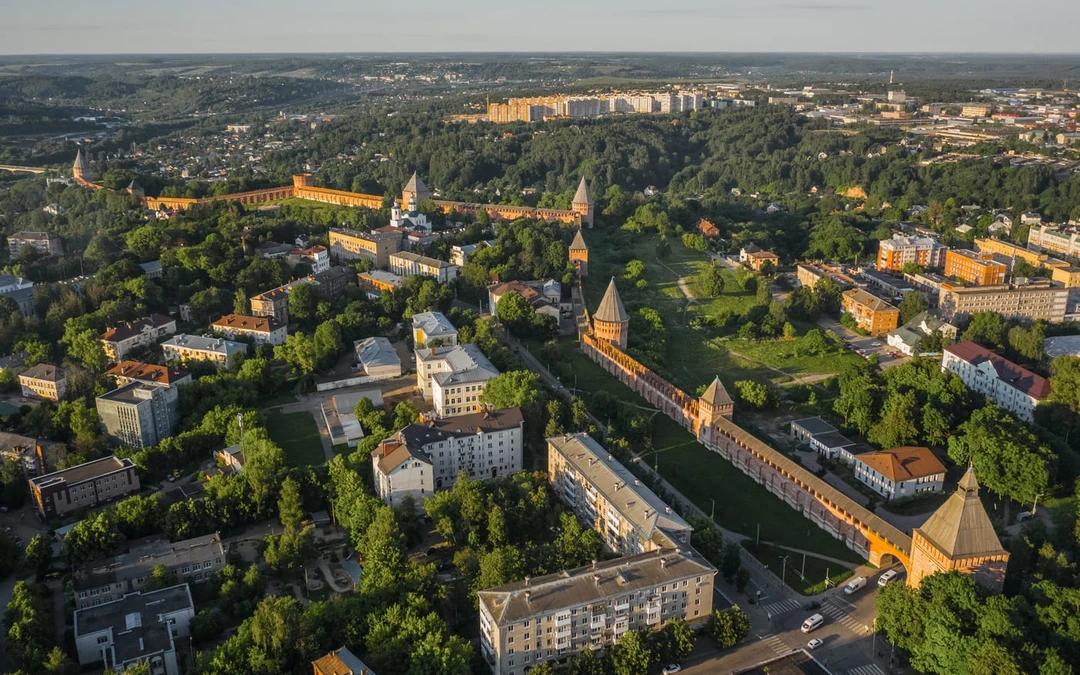 Смоленская крепостная стена. Фото: Shutterstock