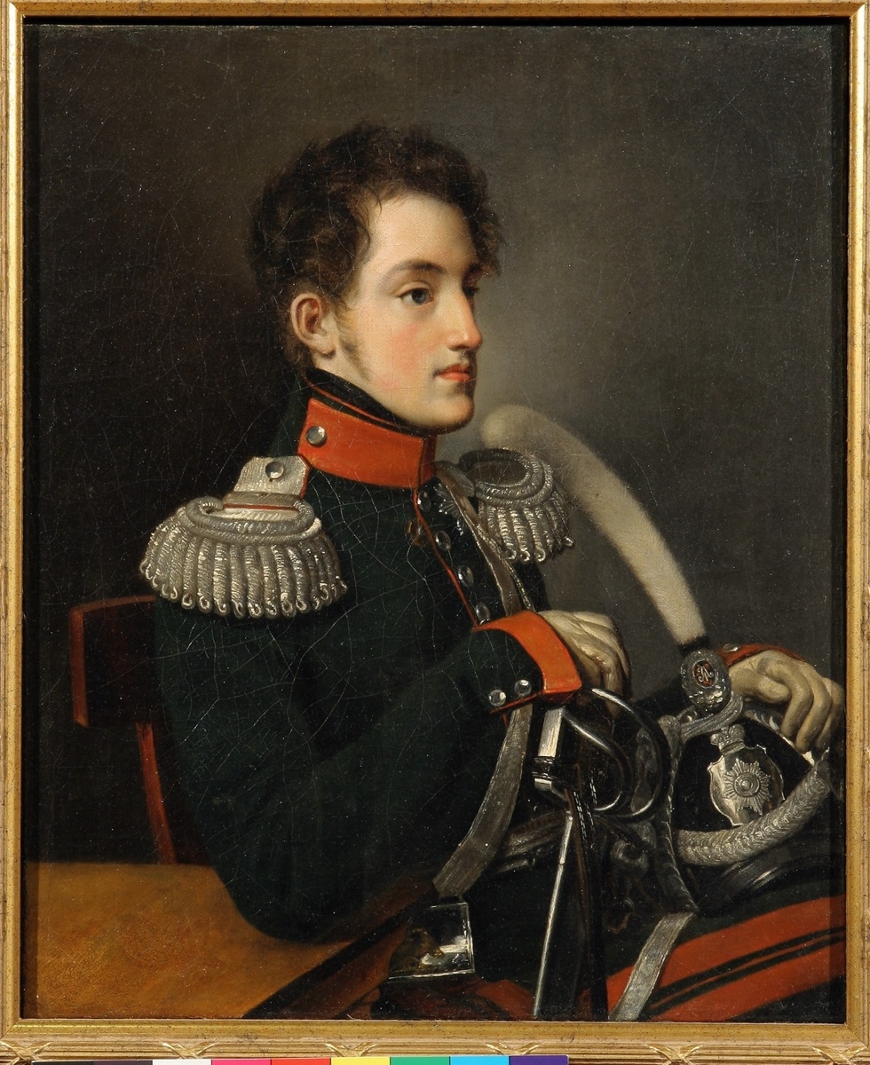 О.А. Кипренский «Великий князь Николай Павлович в мундире Северского конно-егерского полка»