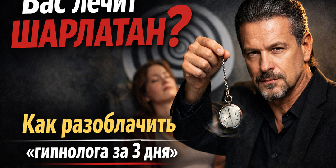 Вас лечит шарлатан? Как разоблачить «гипнолога за 3 дня»